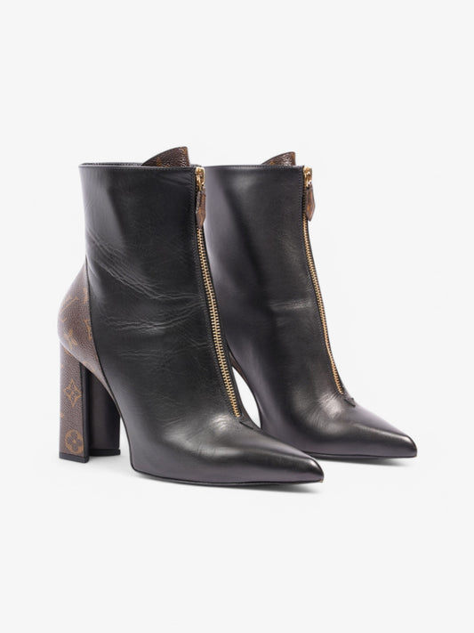 Louis Vuitton Matchmake Ankle Boot 90 Black / Monogram Leather EU 39 UK 6