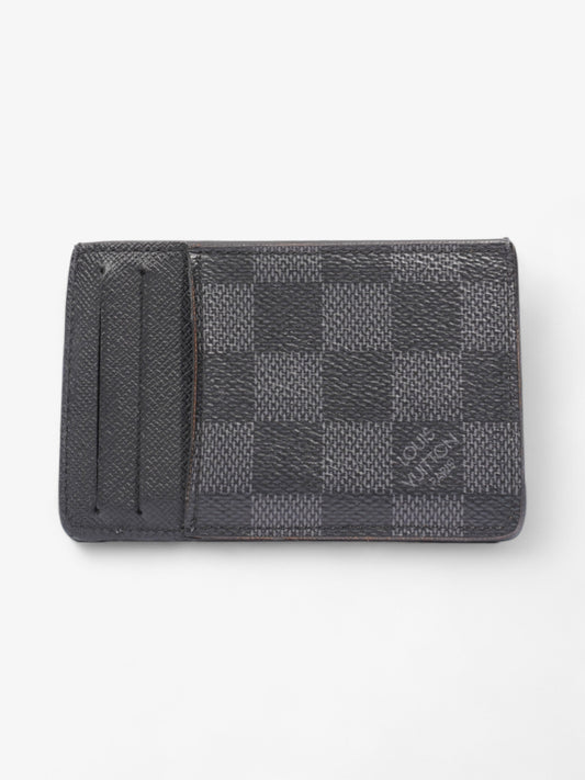 Louis Vuitton LV Card Holder Damier Graphite Coated Canvas