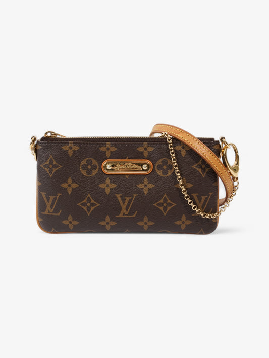 Louis Vuitton Milla Pochette Monogram Coated Canvas MM