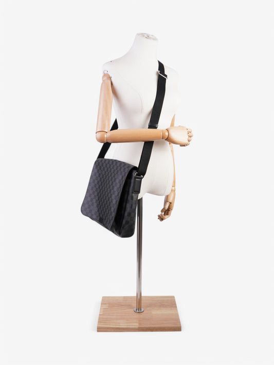Louis Vuitton District Messenger Damier Graphite Coated Canvas