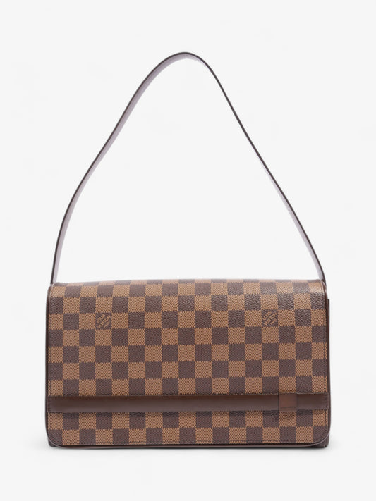Louis Vuitton Tribeca Carre Damier Ebene Coated Canvas