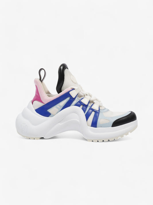 Louis Vuitton Archlight White / Blue / Pink Mesh EU 38 UK 5