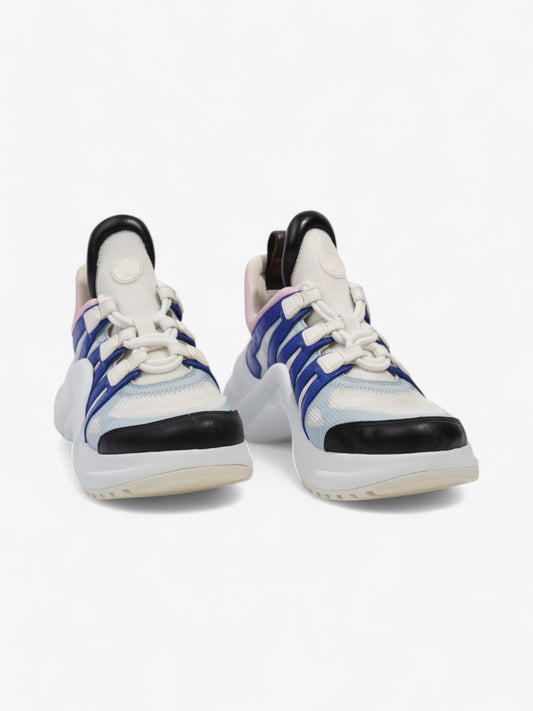 Louis Vuitton Archlight White / Blue / Pink Mesh EU 38 UK 5