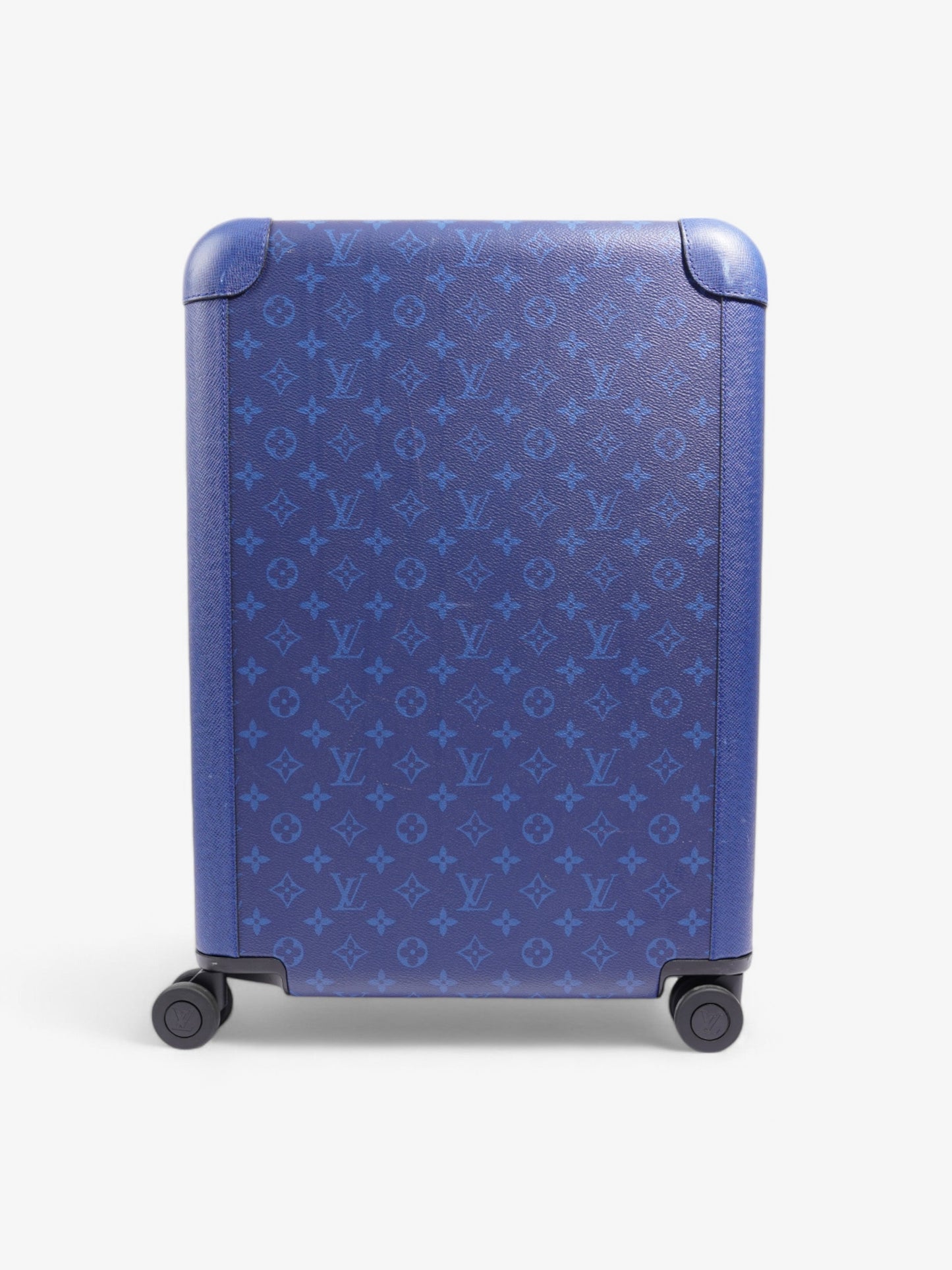 Louis Vuitton Horizon 55 Suitcase Blue Monogram Coated Canvas 55