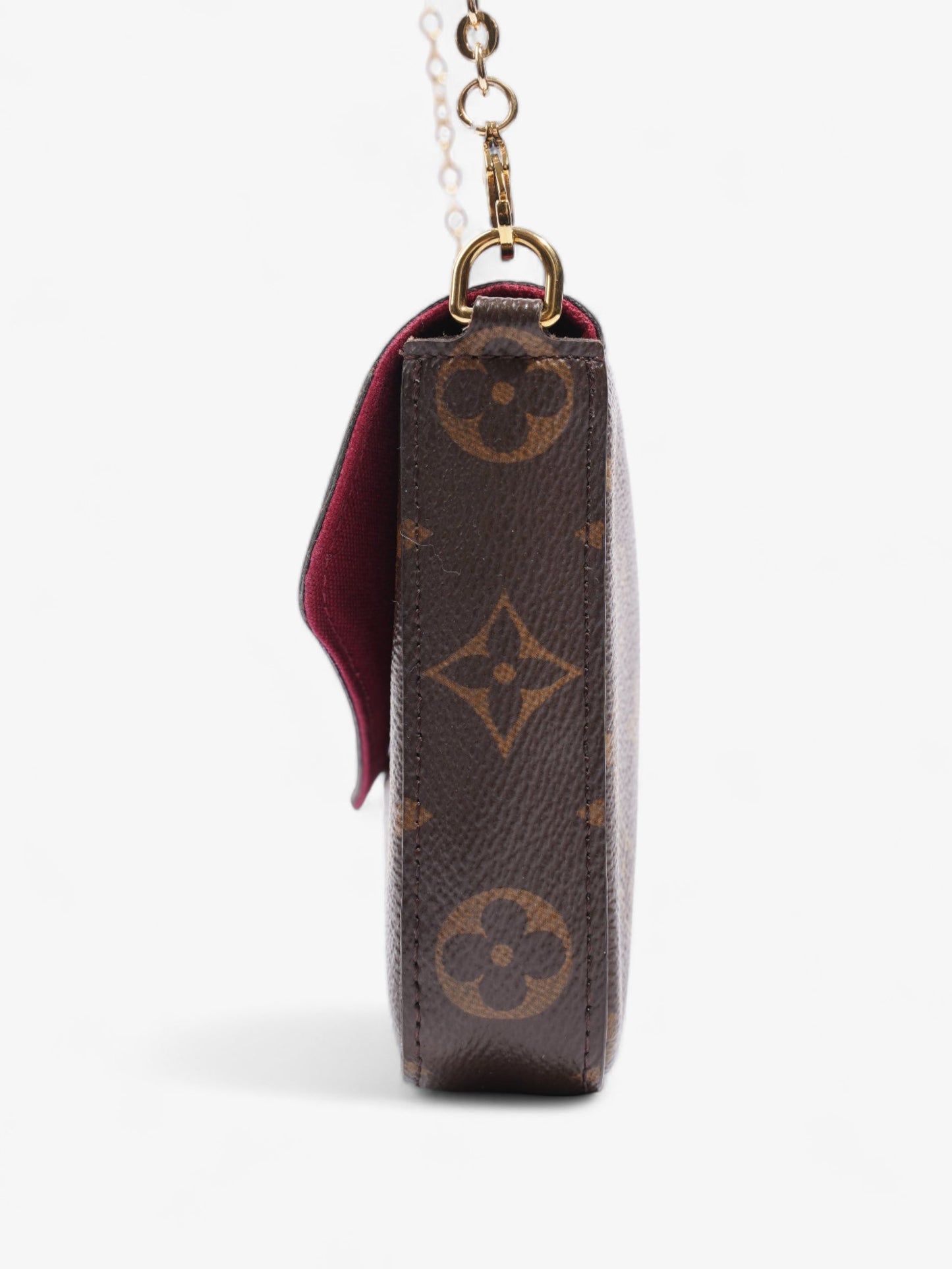 Louis Vuitton Félicie Pochette  Monogram Coated Canvas