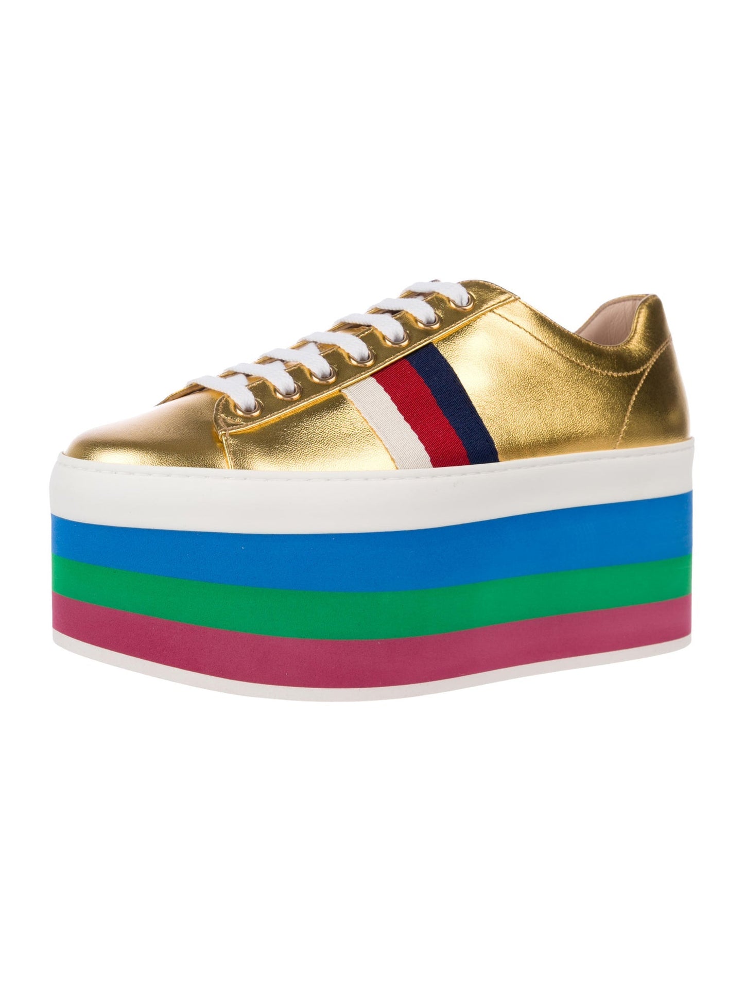 GUCCI PEGGY PLATFORM SNEAKERS