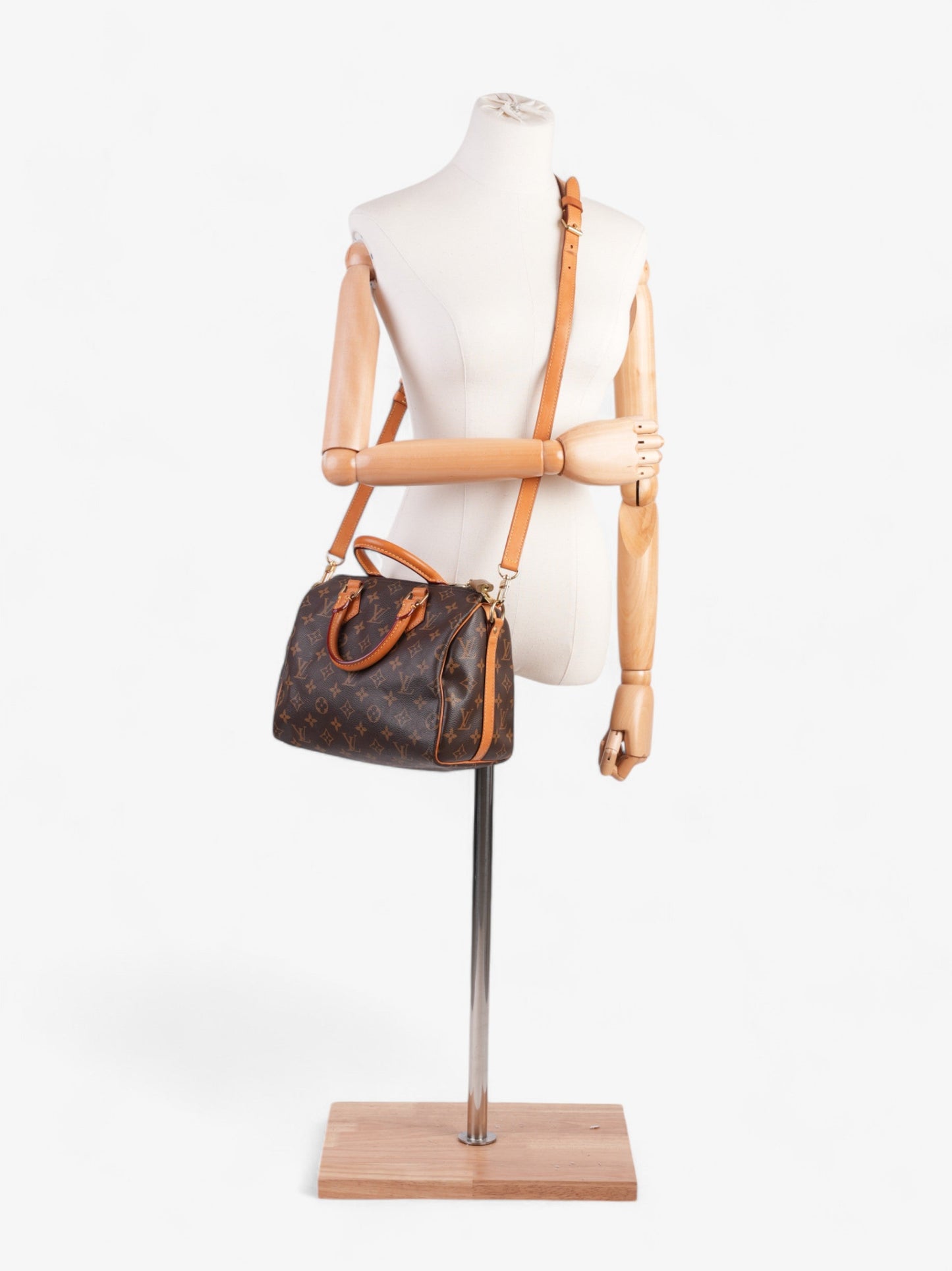 Louis Vuitton Speedy Bandoulière Monogram Coated Canvas 25