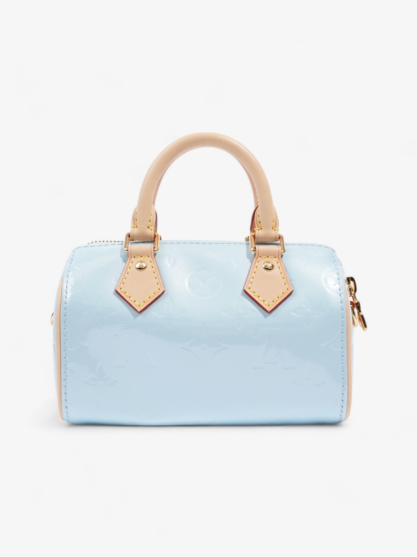 Louis Vuitton Speedy Sky Blue Vernis Leather Nano