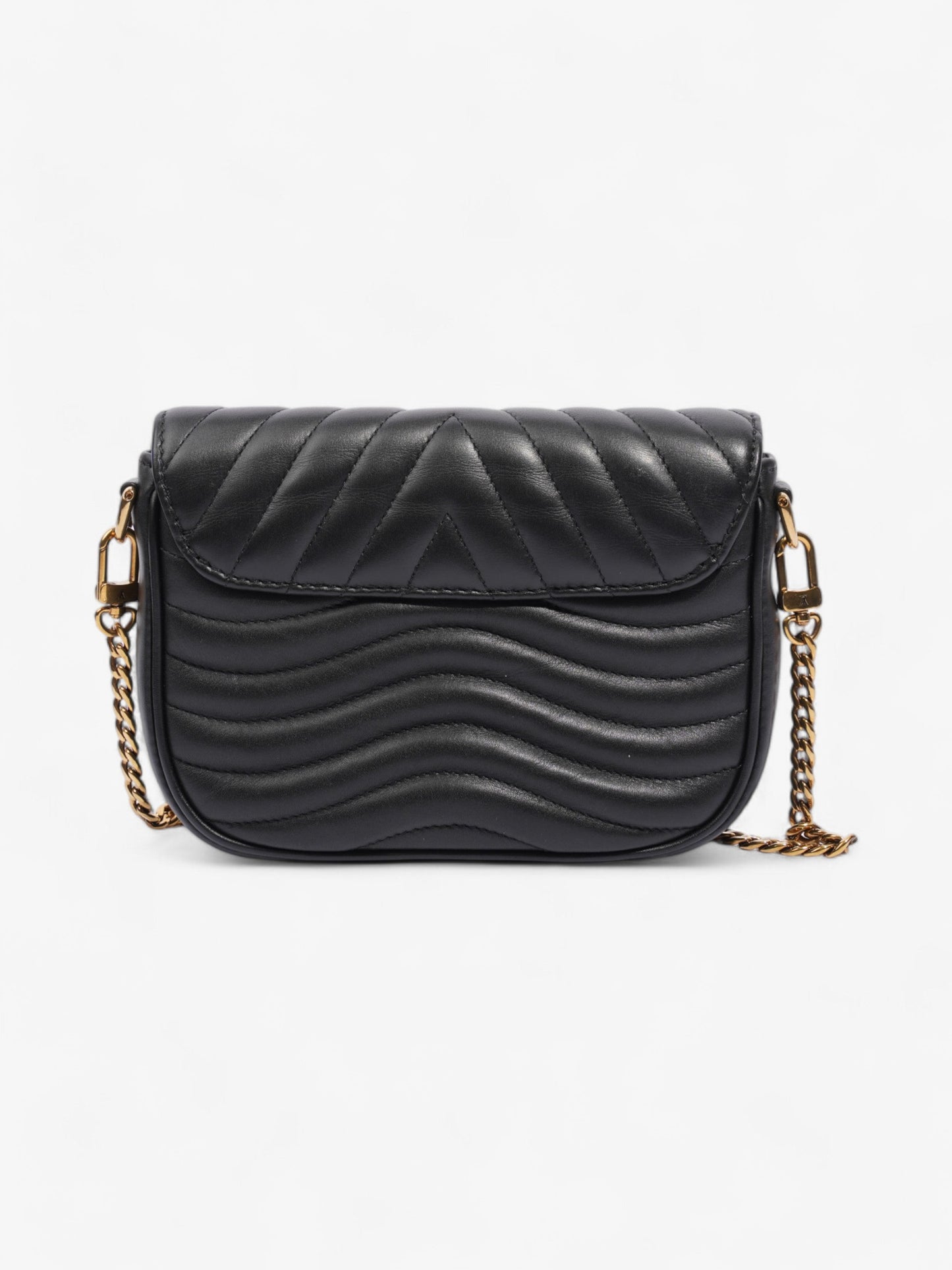 Louis Vuitton New Wave Multi-Pochette Black Calfskin Leather