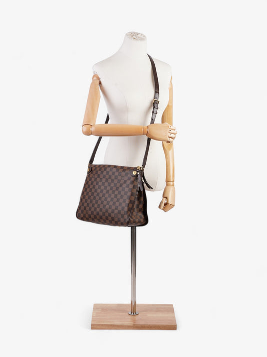 Louis Vuitton Duomo Messenger Damier Ebene Coated Canvas
