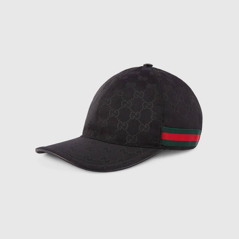 Gucci Original GG Canvas Baseball Cap with Web