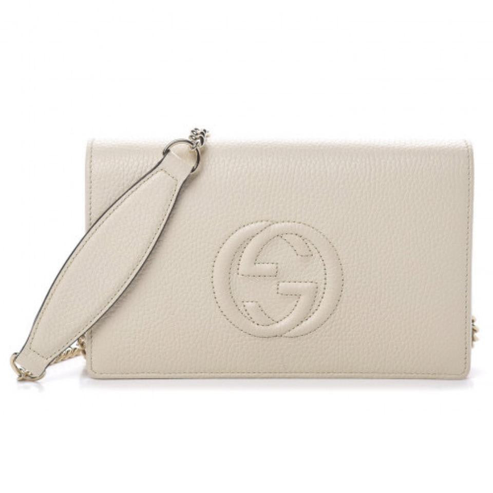 Gucci Soho Wallet On Chain Off-White