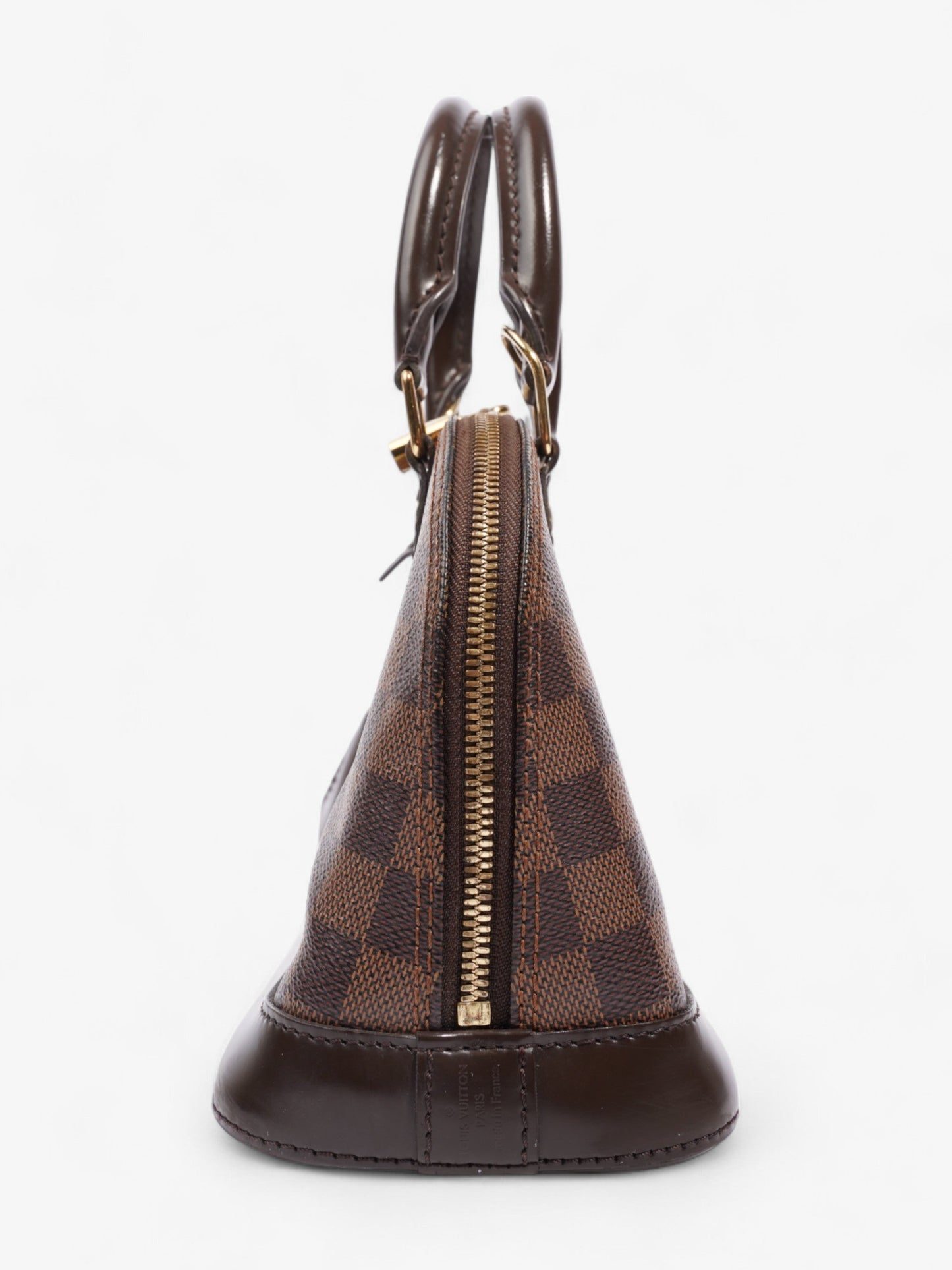 Louis Vuitton Alma Damier Ebene Coated Canvas BB