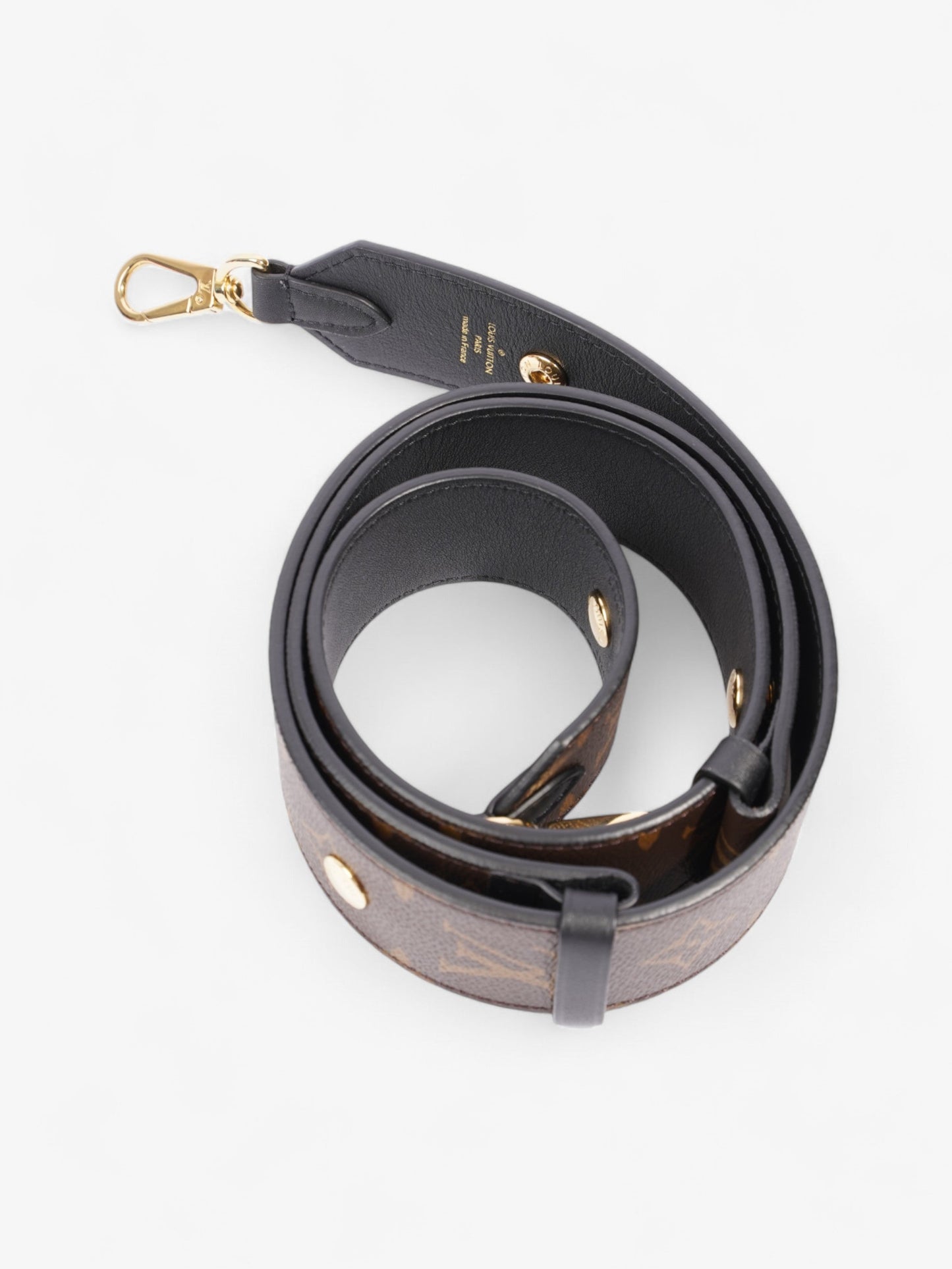 Louis Vuitton Bandouliere Strap Monogram / Gold / Black Canvas