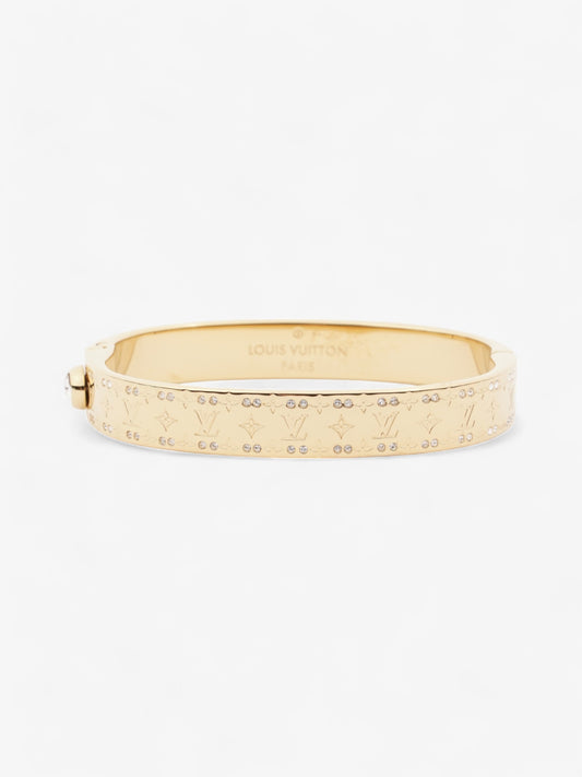 Louis Vuitton Nanogram Cuff Gold Base Metal S