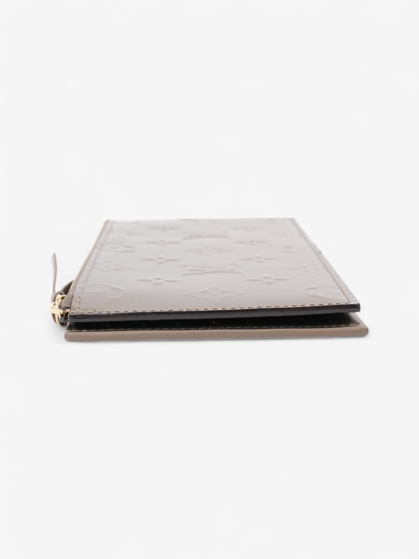 Louis Vuitton Pochette Felicie inserts Grey Vernis Leather