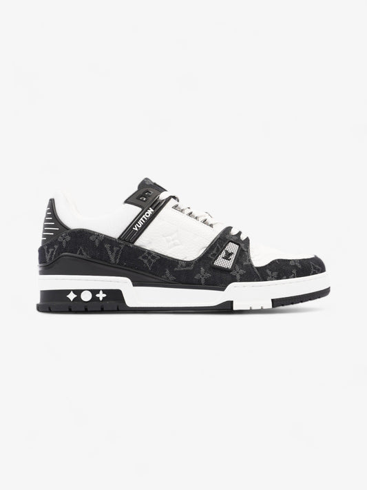 Louis Vuitton LV Trainers Black / White Leather EU 46 UK 11