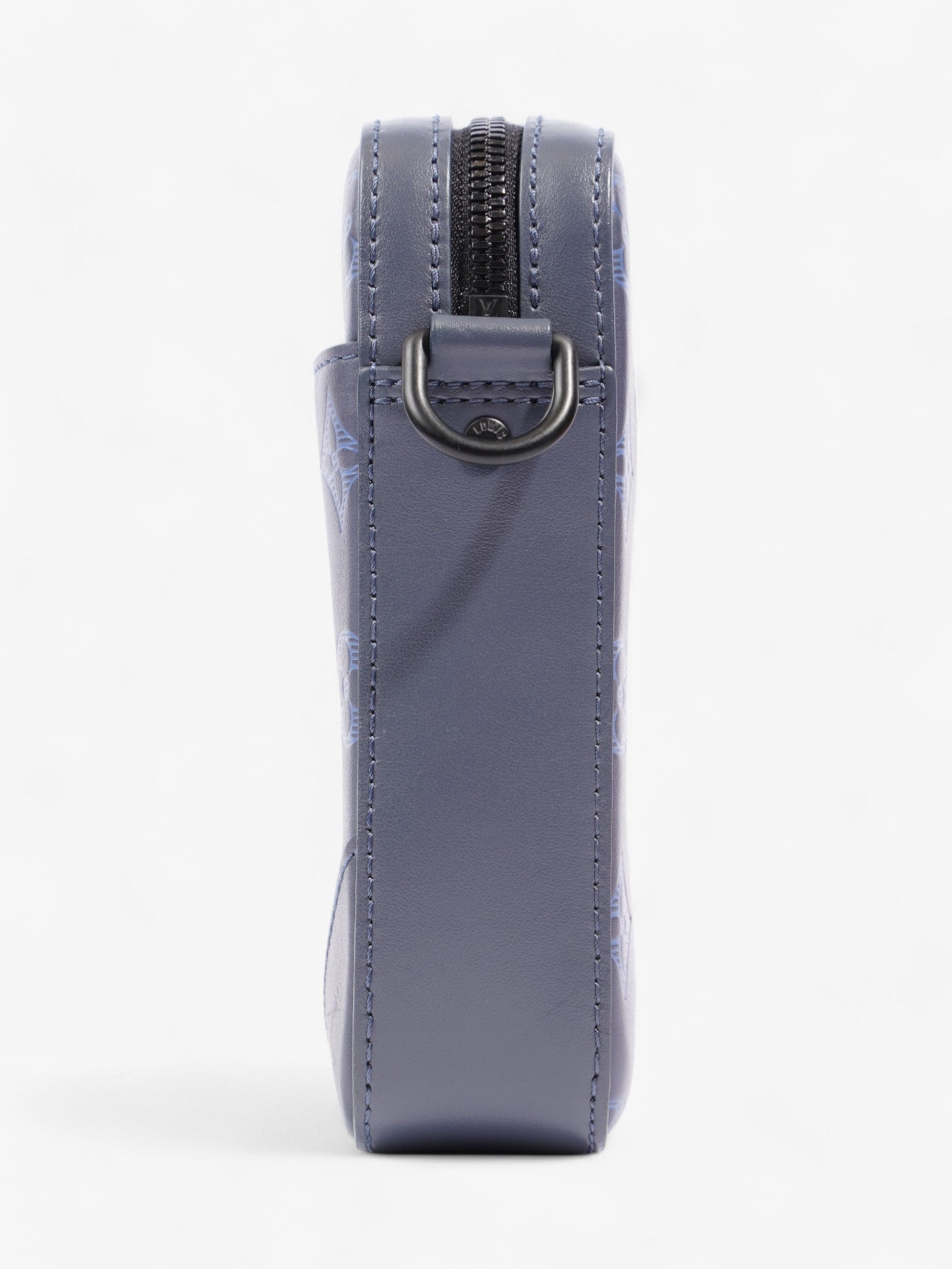 Louis Vuitton Duo Messenger Bag Blue Shadow Monogram Leather