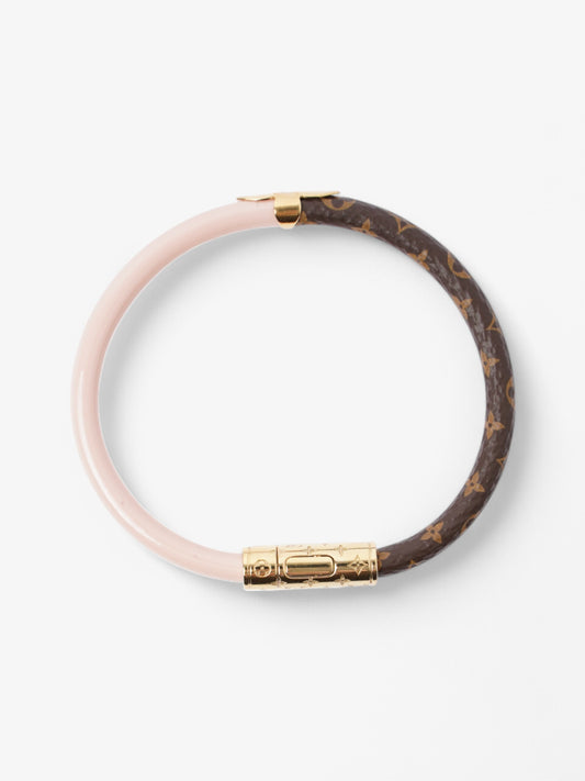 Louis Vuitton Daily Confidential Bracelet Monogram / Pink Coated Canvas
