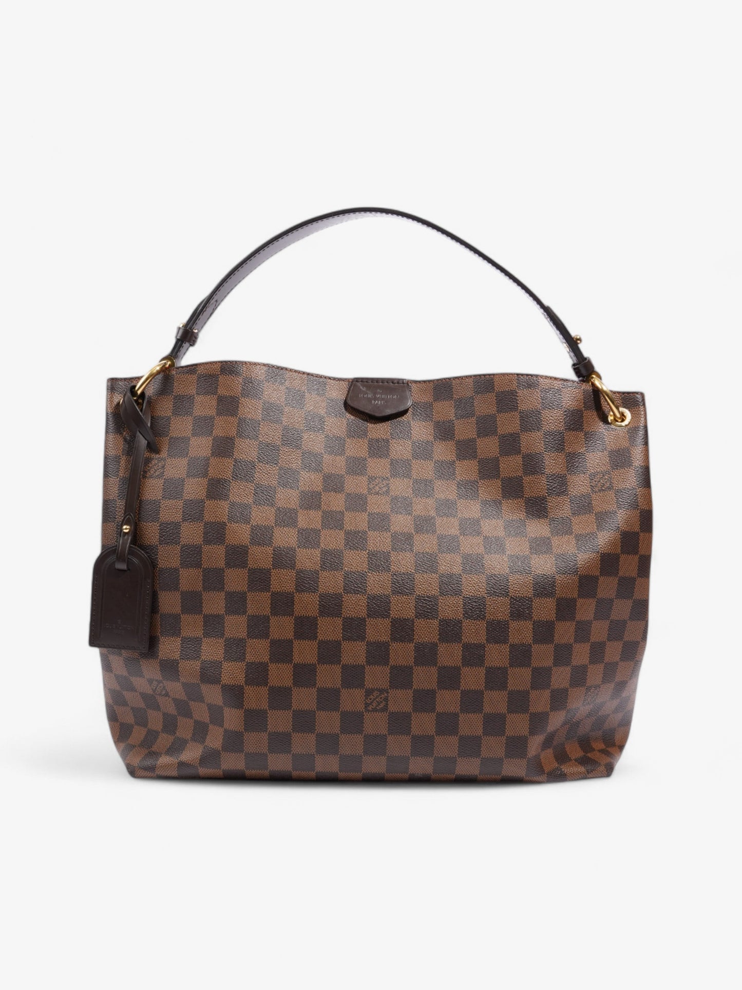 Louis Vuitton Graceful Damier Ebene Coated Canvas MM