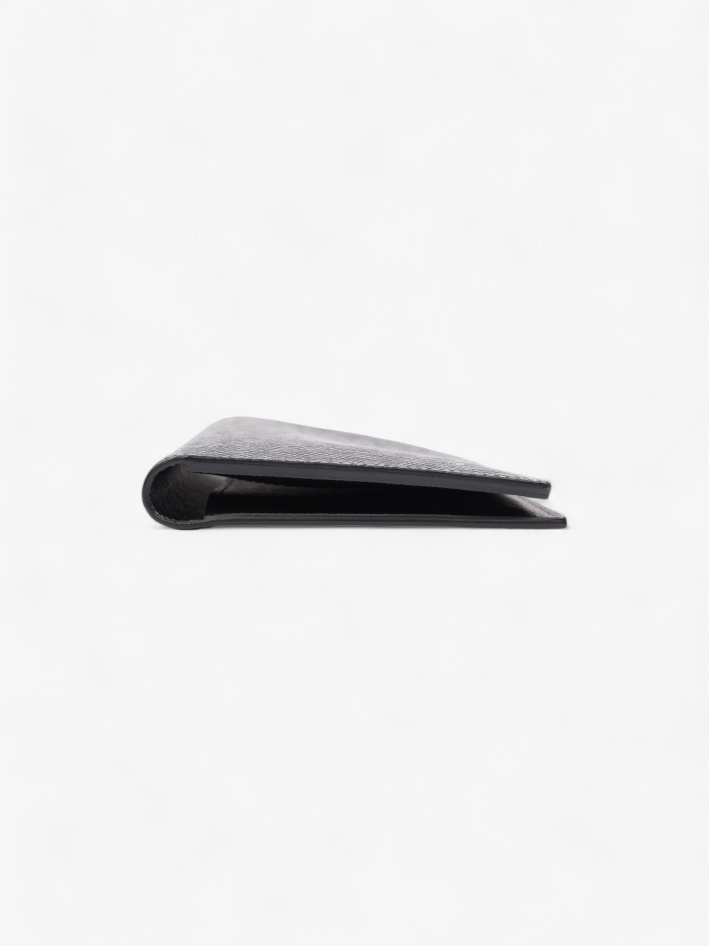 Louis Vuitton Passport Cover Black Leather