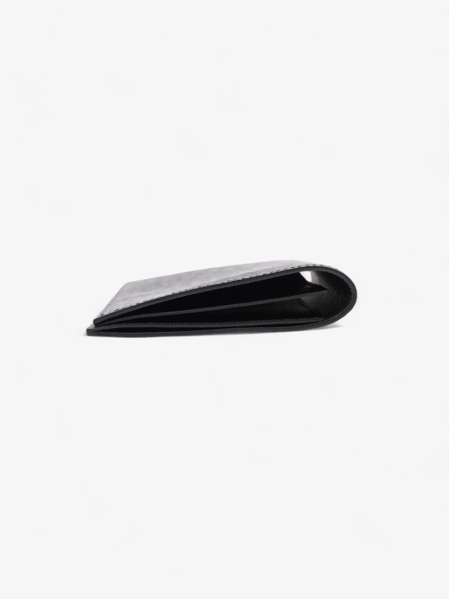 Louis Vuitton Passport Cover Black Leather