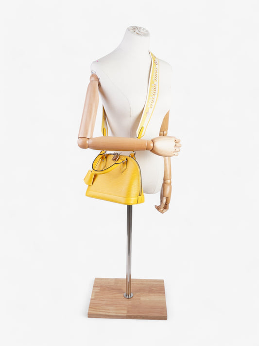 Louis Vuitton Alma Sunflower Yellow Epi Leather BB