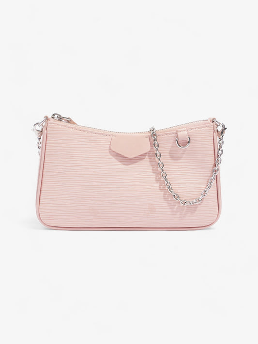 Louis Vuitton Easy Pouch On Strap Rose Ballerine Epi Leather