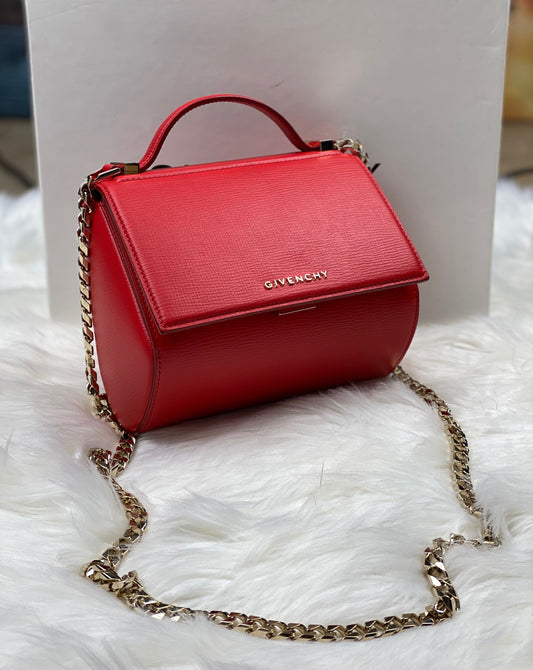 GIVENCHY PANDORA BOX MINI CHAIN BAG