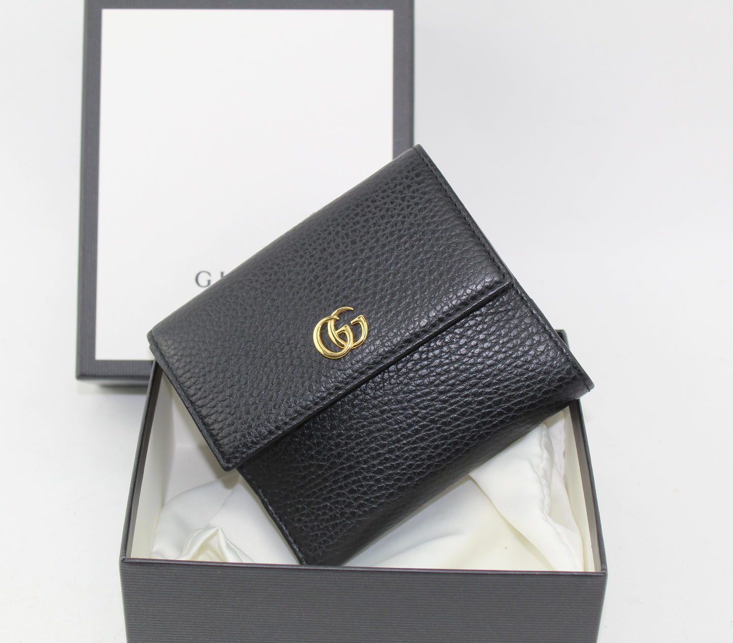 GUCCI MARMONT LEATHER WALLET