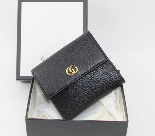 GUCCI MARMONT LEATHER WALLET
