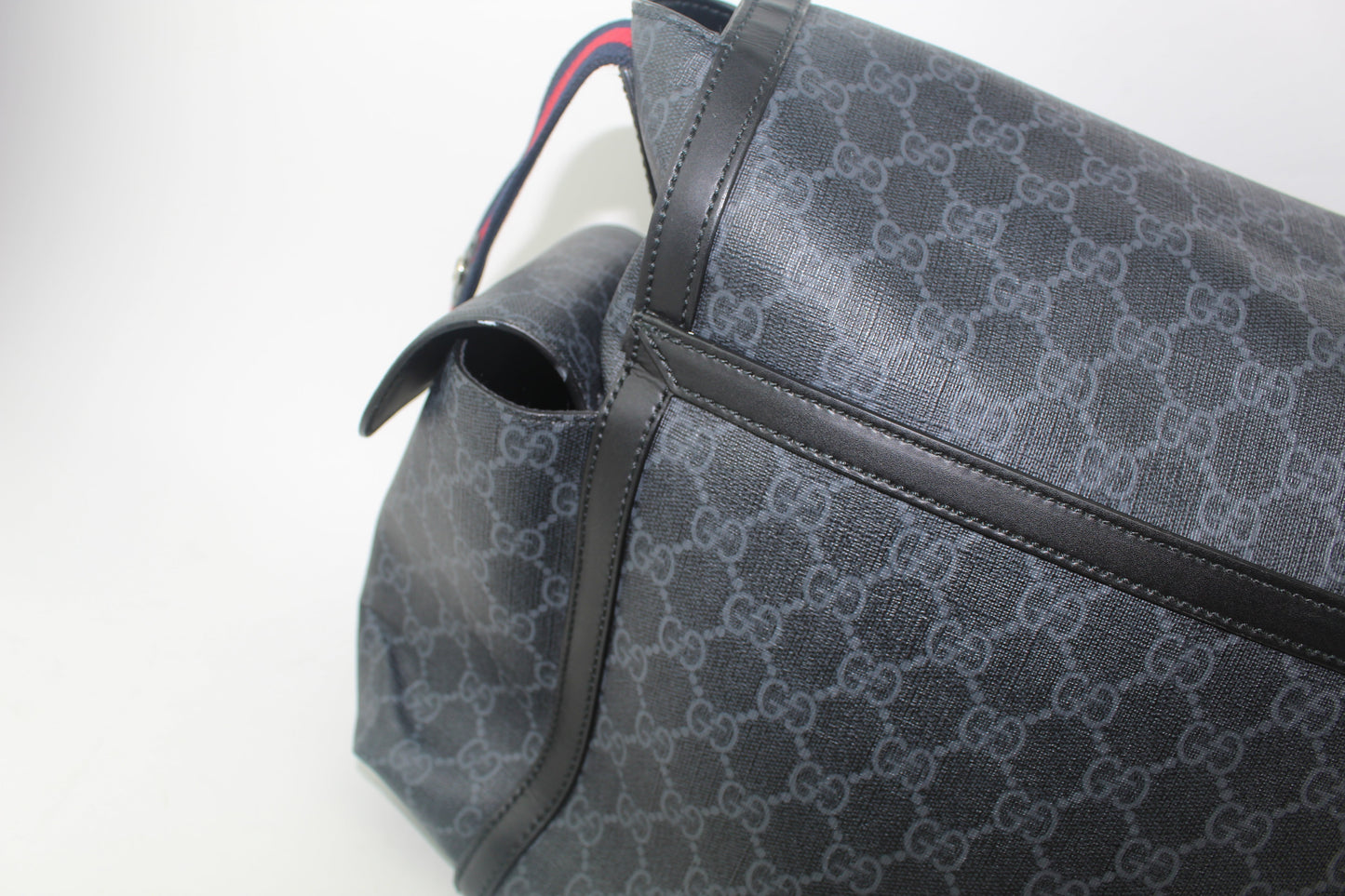 GUCCI GG SUPREME DIAPER BAG