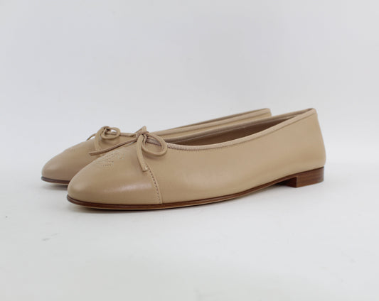 CHANEL BALLERINA FLATS SIZE 40