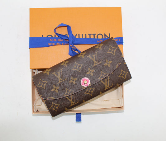 LOUIS VUITTON EMILIE BLOOMS FLOWER WALLET