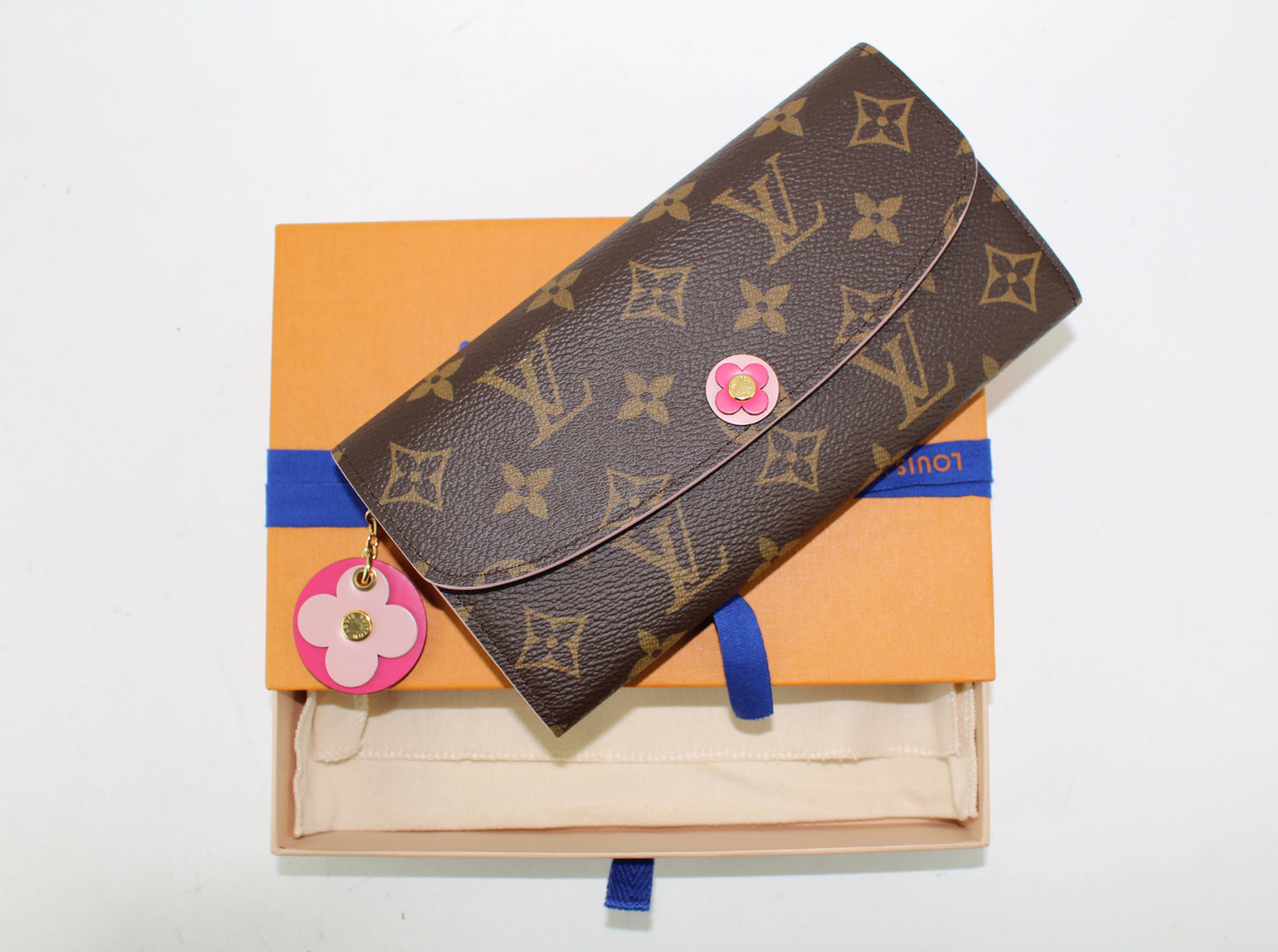 LOUIS VUITTON EMILIE BLOOMS FLOWER WALLET