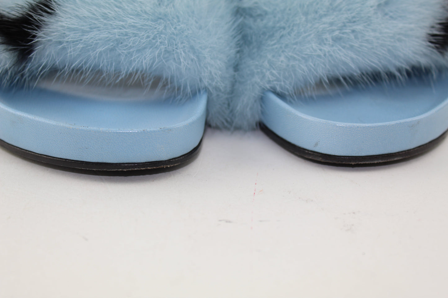LOUIS VUITTON BOM DIA FLAT MULE SIZE 38.5