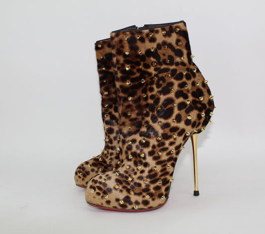 CHRISTIAN LOUBOUTIN LIPSPIKES 120MM SIZE 37