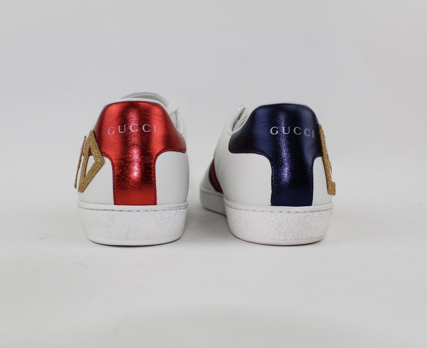 GUCCI WOMEN’S ACE EMBROIDERED SNEAKER SIZE 39.5
