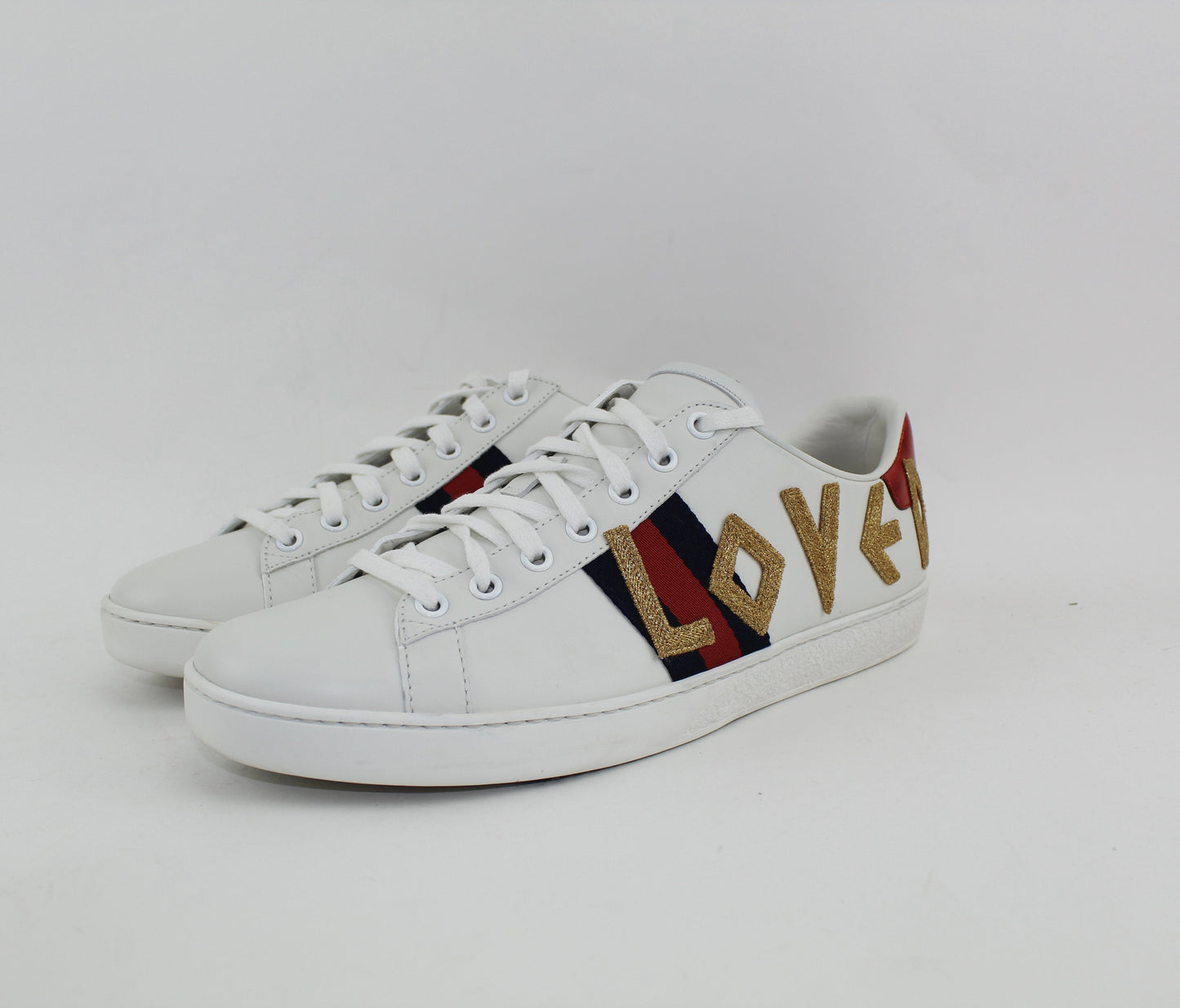 GUCCI WOMEN’S ACE EMBROIDERED SNEAKER SIZE 39.5