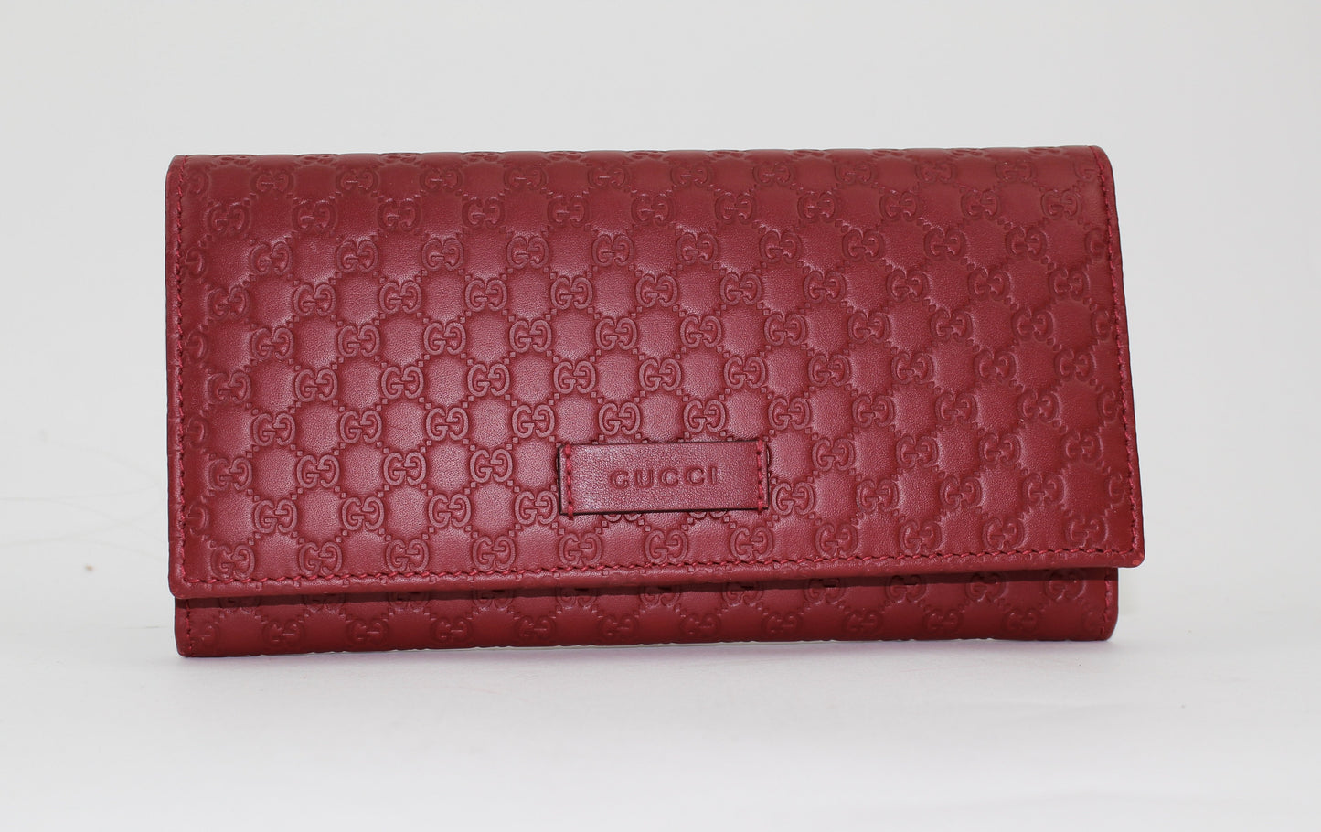 GUCCI MICROGUCCISSIMA CONTINENTAL FLAP WALLET