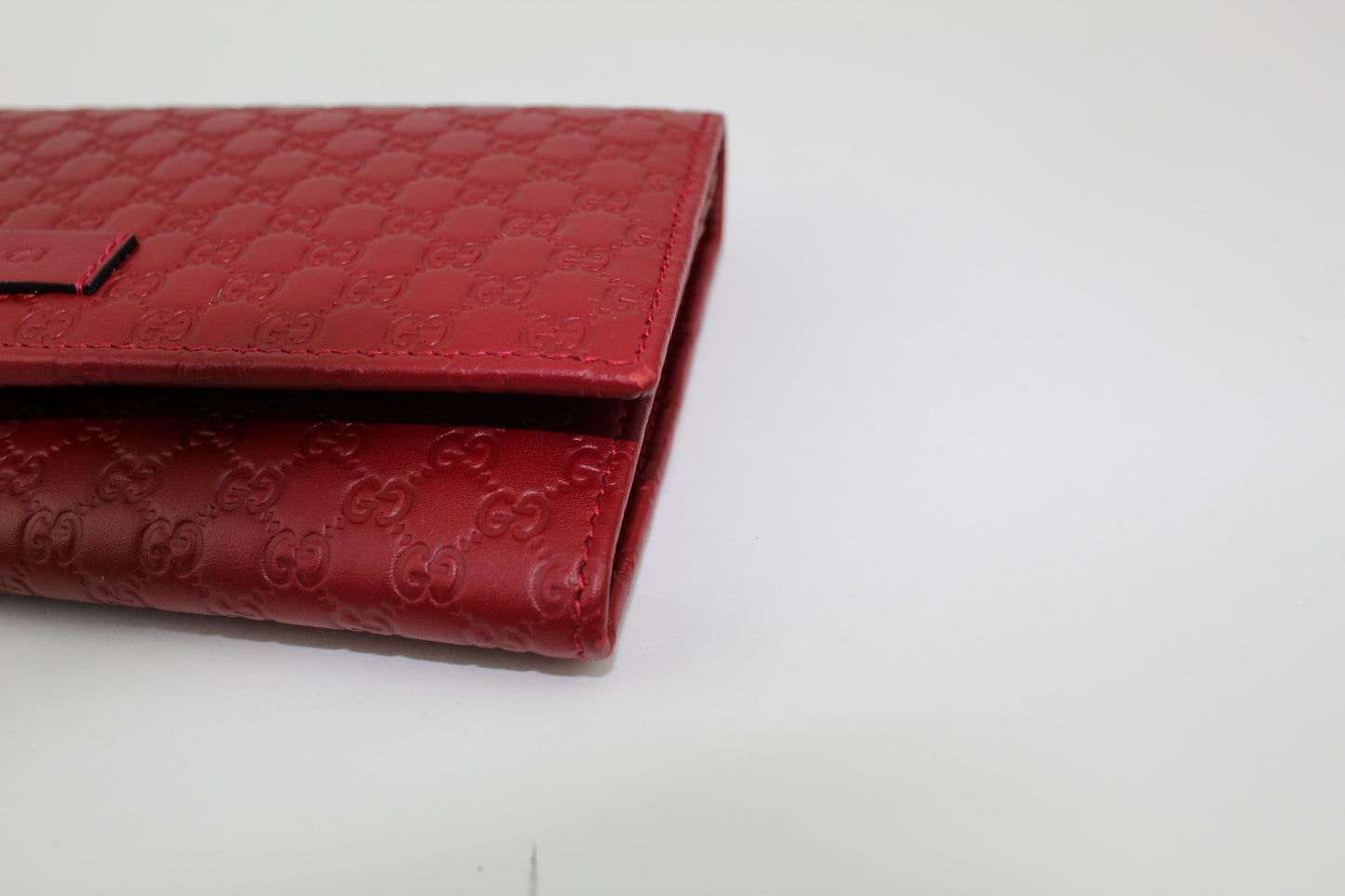 GUCCI MICROGUCCISSIMA CONTINENTAL FLAP WALLET