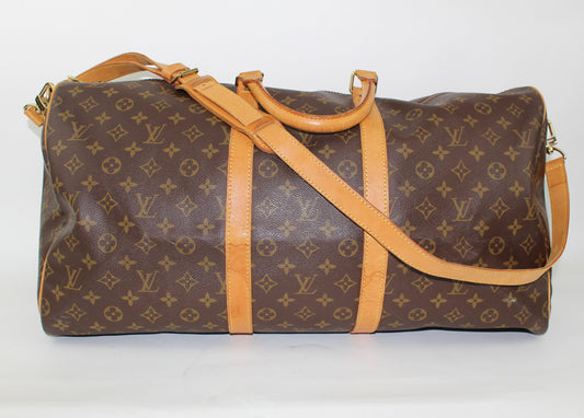LOUIS VUITTON  KEEPALL BANDOULIÈRE 55