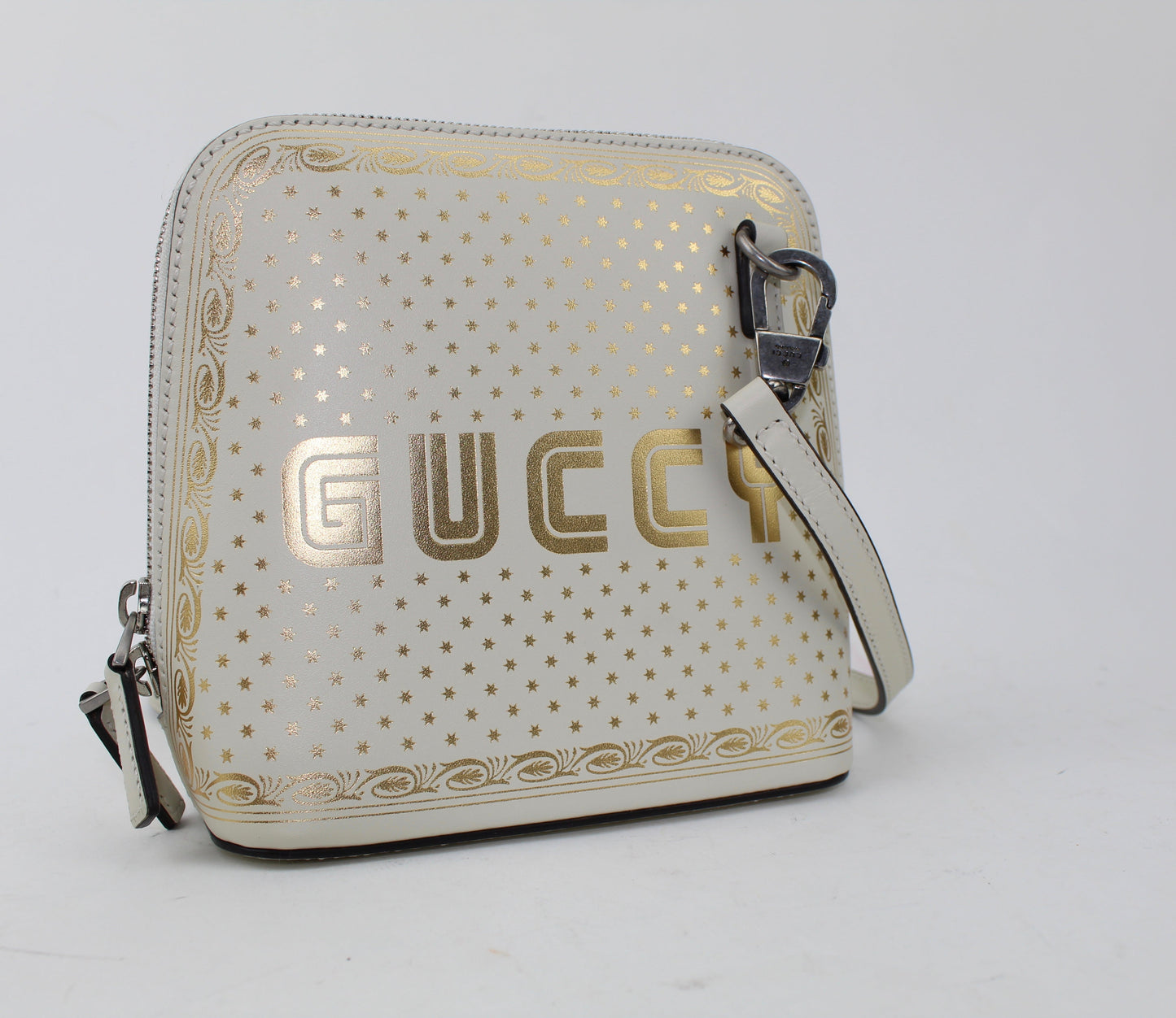 GUCCI SEGA LOGO MOON & STARS CROSS BODY BAG