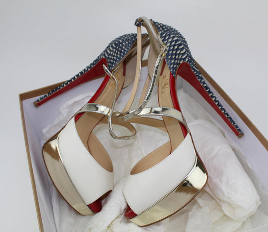 CHRISTIAN LOUBOUTIN CROSS ME 150MM
