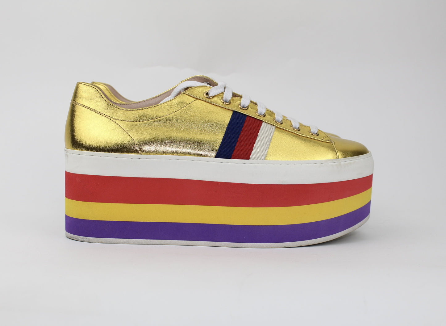 GUCCI PEGGY PLATFORM SNEAKERS