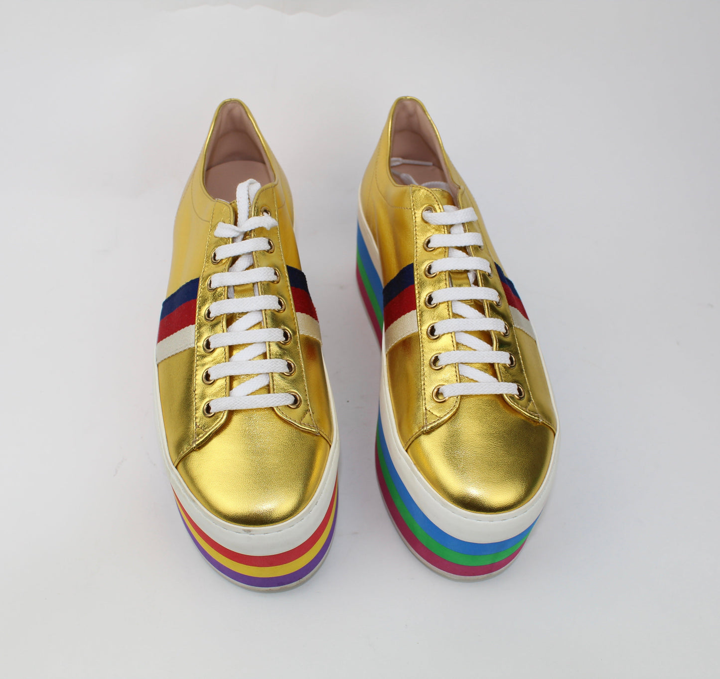 GUCCI PEGGY PLATFORM SNEAKERS