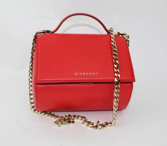 GIVENCHY PANDORA BOX MINI CHAIN BAG