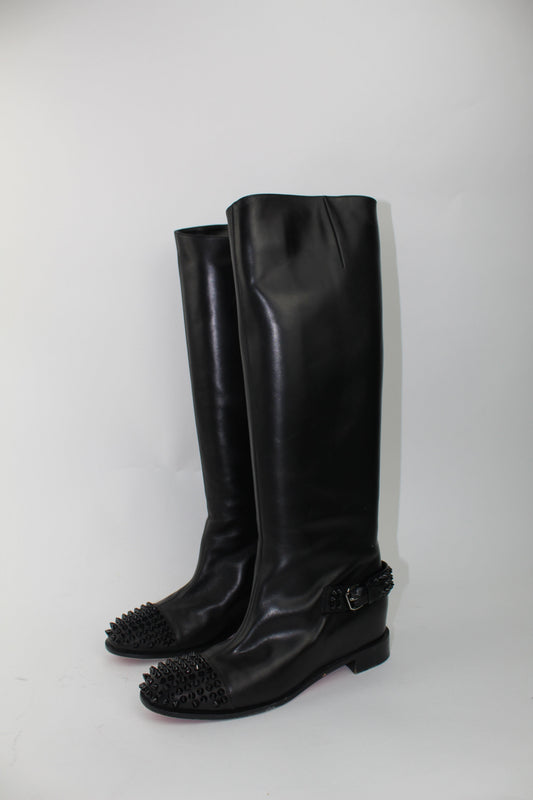 CHRISTIAN LOUBOUTIN EGOUTINA BOOTS