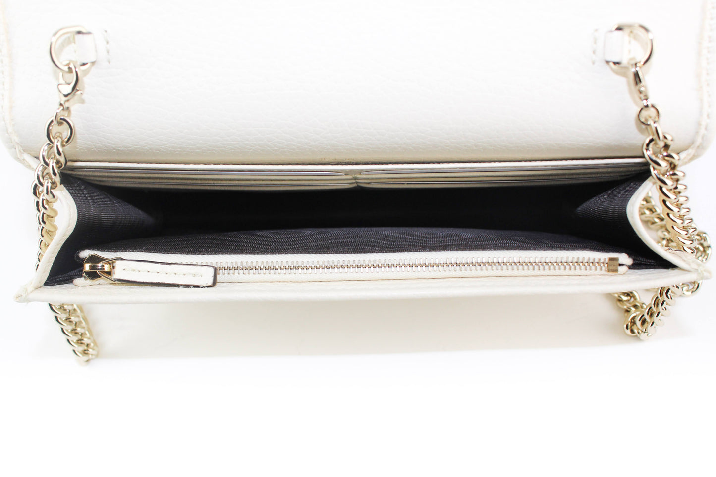 Gucci Soho Wallet On Chain Off-White