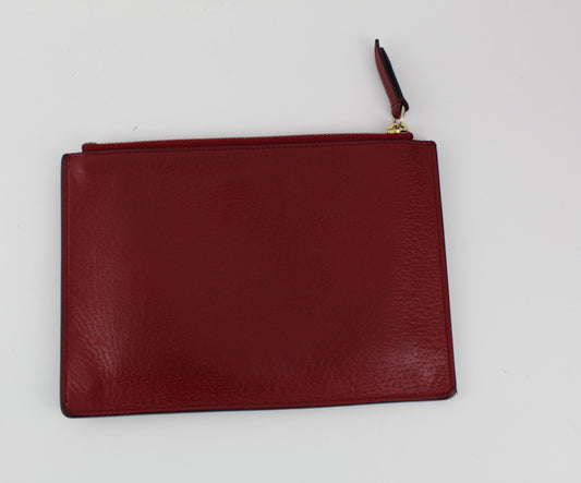 GUCCI GG SUPREME CANVAS ZIP POUCH